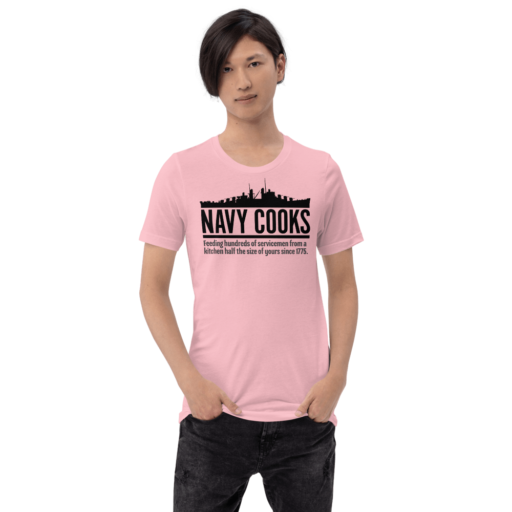 Navy Cooks Short-Sleeve Unisex T-Shirt
