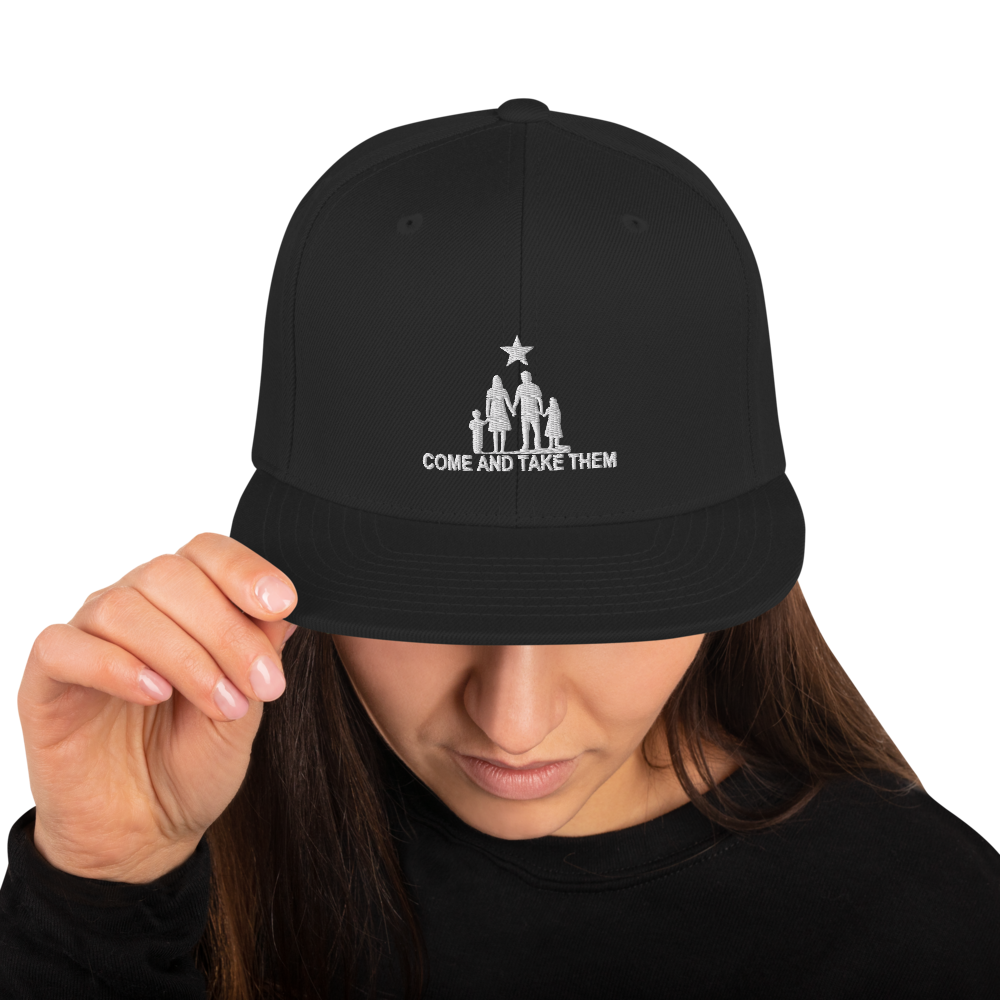 Come and Take them Anti-war Snapback Hat