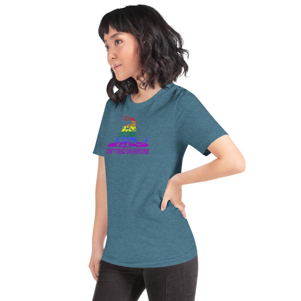 Don't Tread on Anyone LGBTQ Slim-Fit Unisex T-Shirt