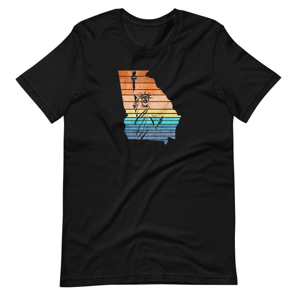 Lady Liberty Georgia Short-Sleeve Unisex T-Shirt