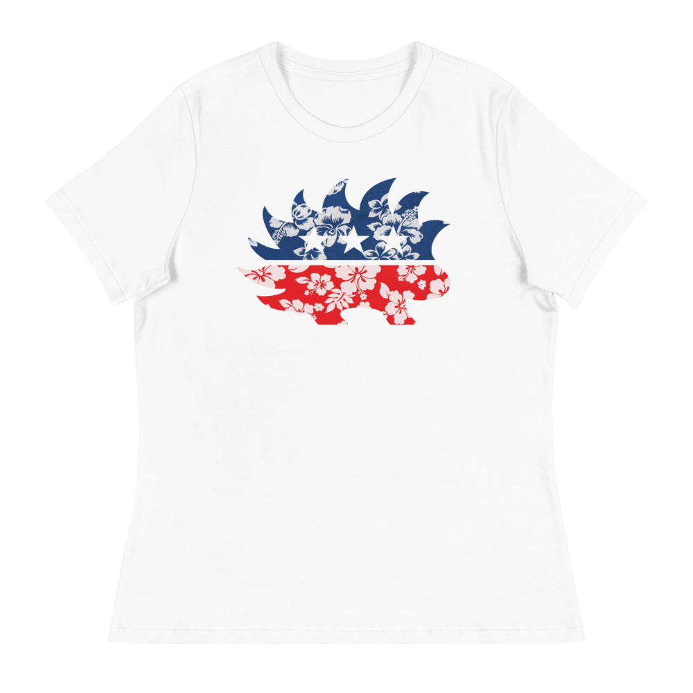 Hawaiian Porcupine Women's Relaxed T-Shirt