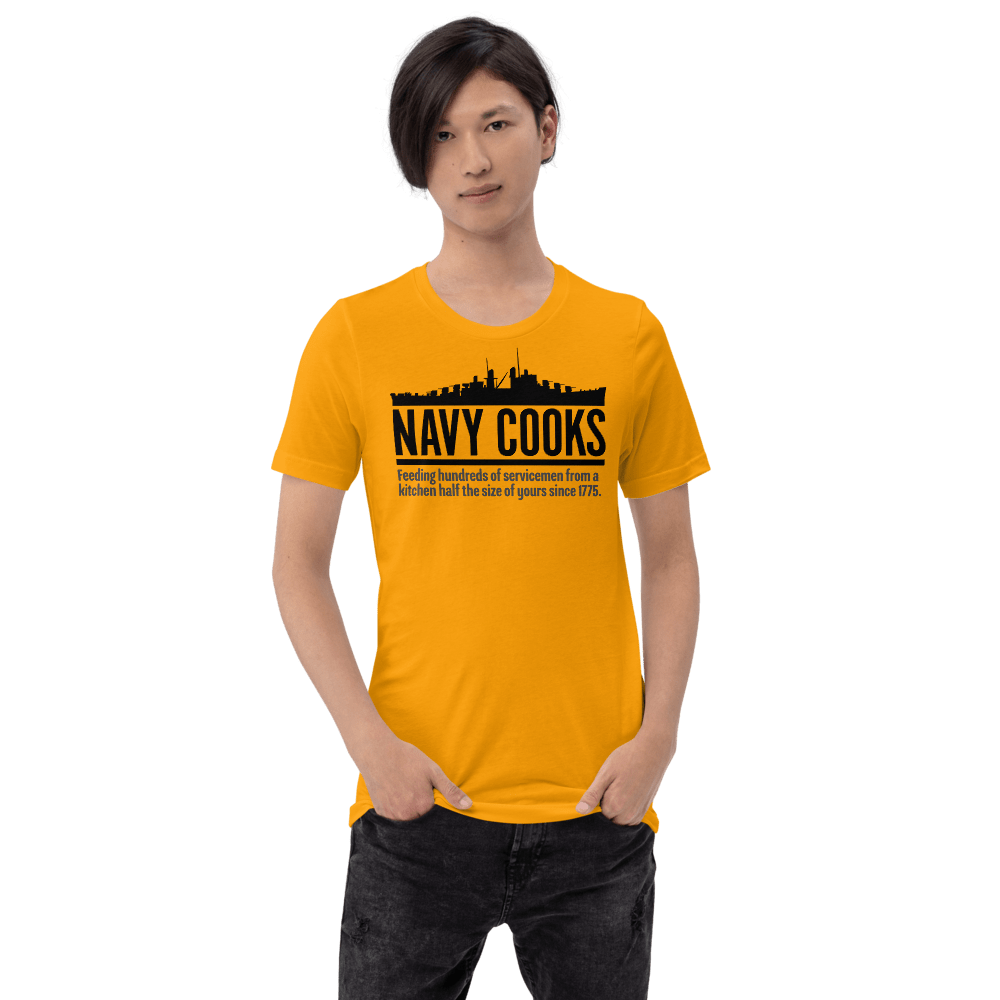 Navy Cooks Short-Sleeve Unisex T-Shirt