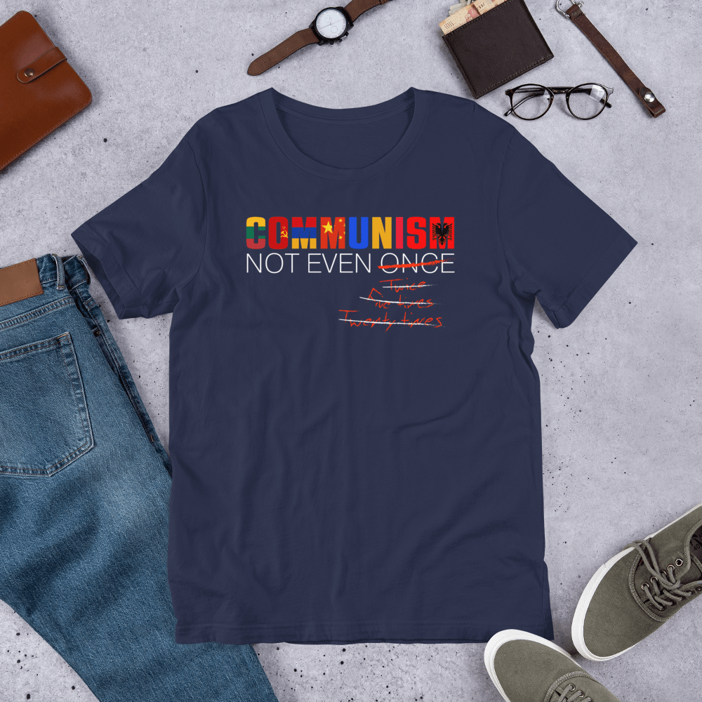 Communism - Not Even Once Short-Sleeve Unisex T-Shirt