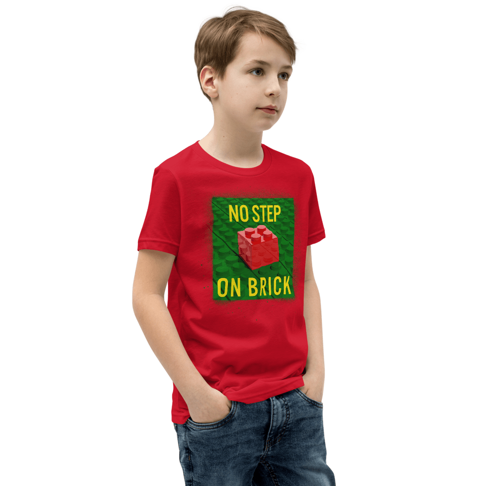 No Step on Brick (Don't Tread) Youth Short Sleeve T-Shirt