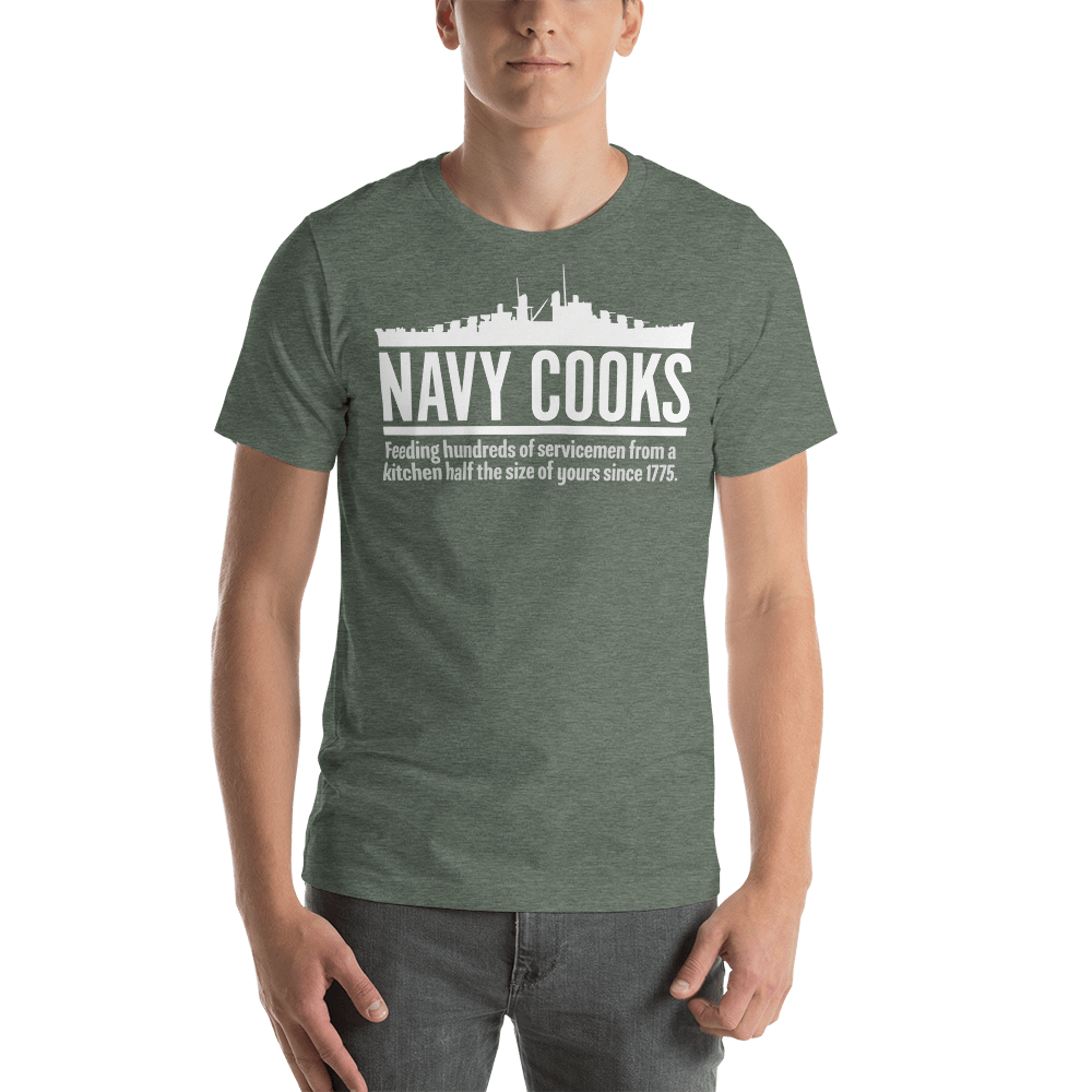 Navy Cooks Short-Sleeve Unisex T-Shirt
