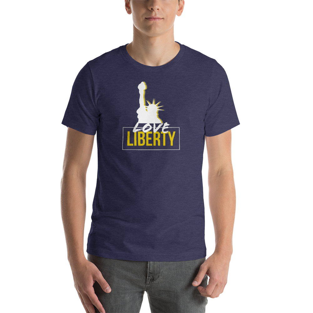 Love Liberty Short-Sleeve Unisex T-Shirt