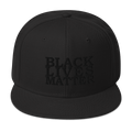 Black Lives Matter Low Contrast Snapback Hat
