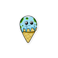 Global Meltdown Cartoon - Bubble-free stickers
