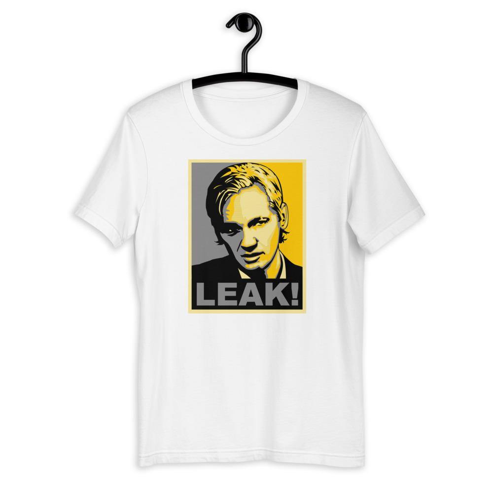 Assange Leak Short-Sleeve Unisex T-Shirt