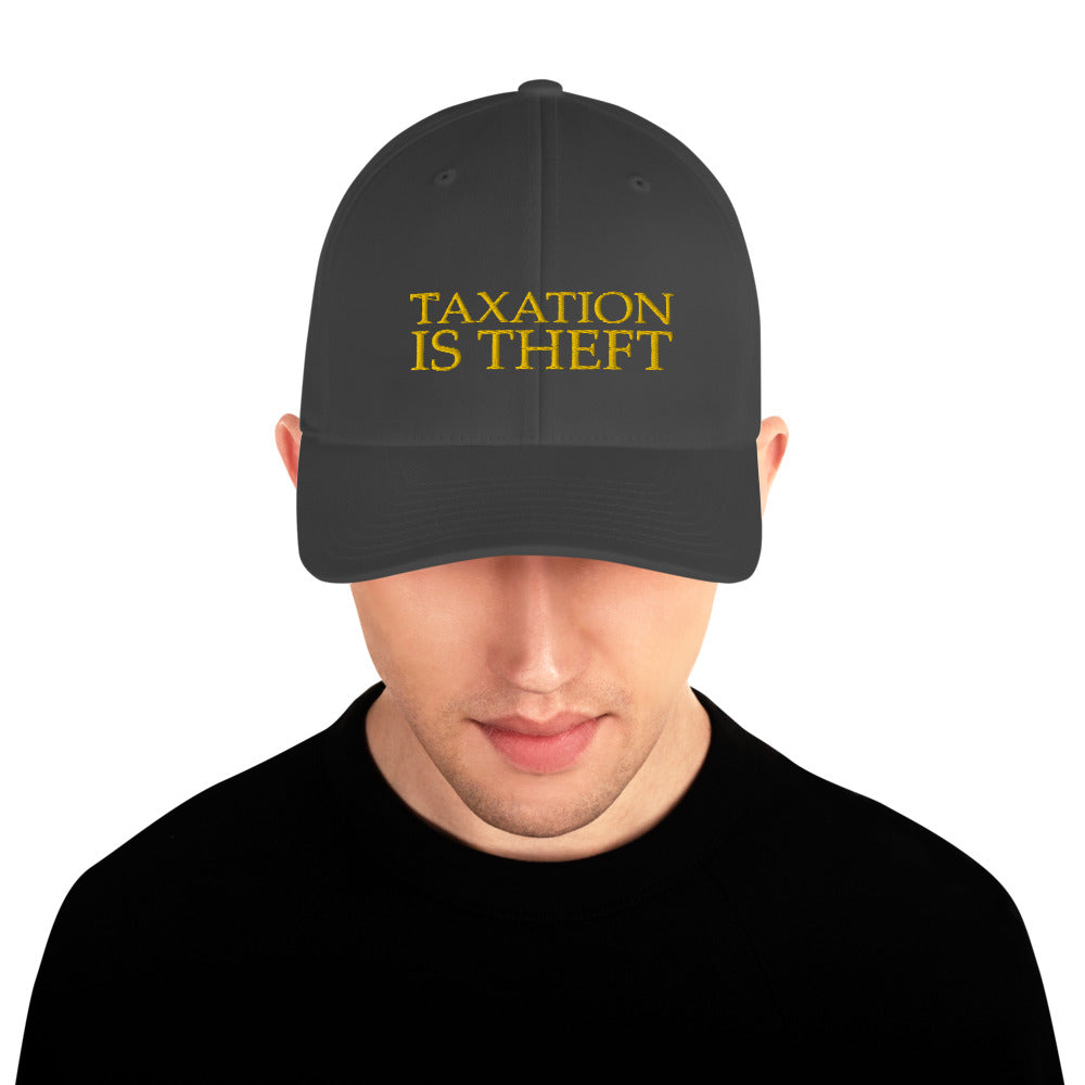 Taxation is Theft Structured Twill Cap