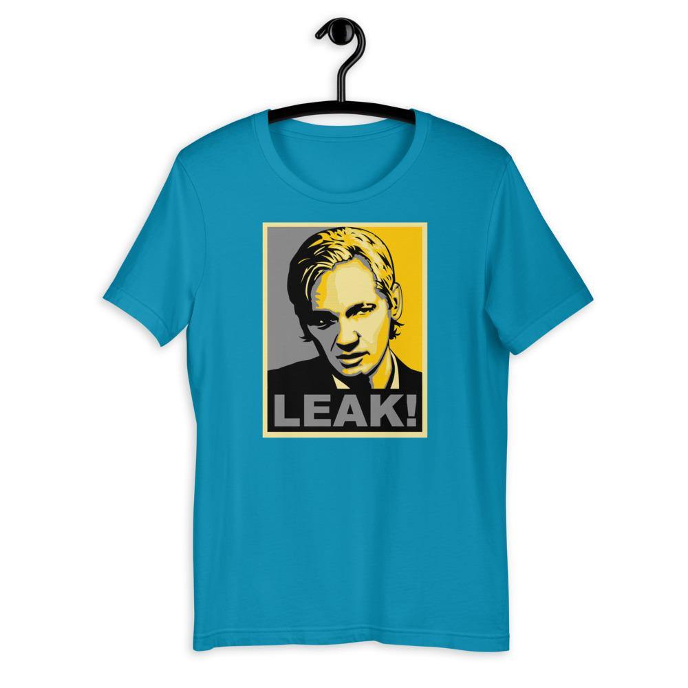 Assange Leak Short-Sleeve Unisex T-Shirt