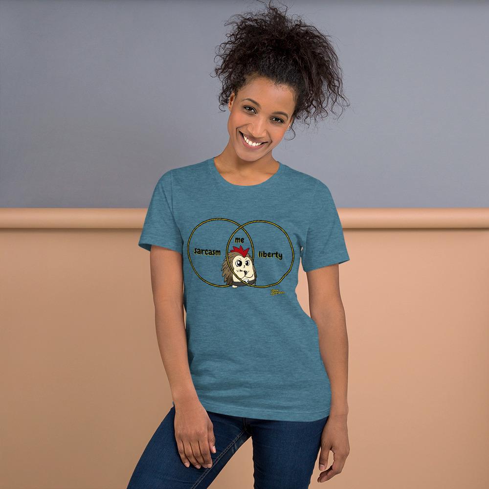 Sarcasm and Liberty Short-Sleeve Unisex T-Shirt