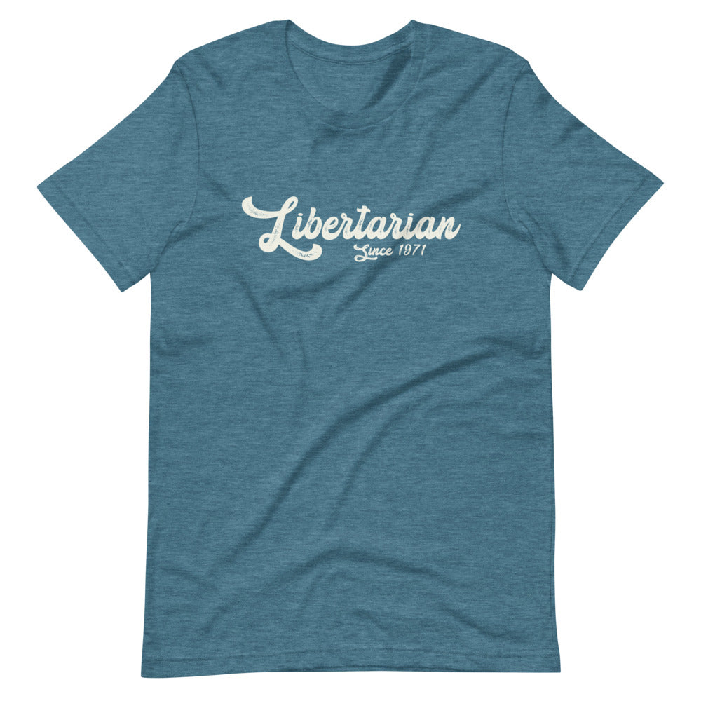 Libertarian 1971 Short-Sleeve Unisex T-Shirt
