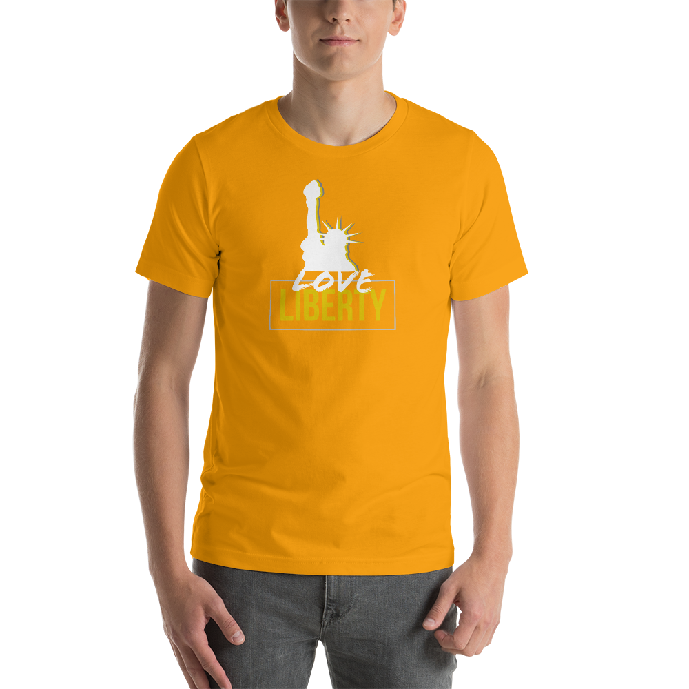 Love Liberty Short-Sleeve Unisex T-Shirt