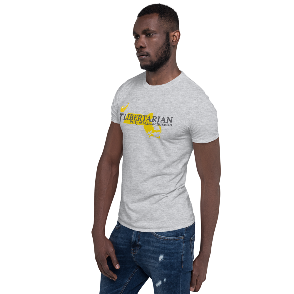 Libertarian Party of Massachusetts Short-Sleeve Unisex T-Shirt