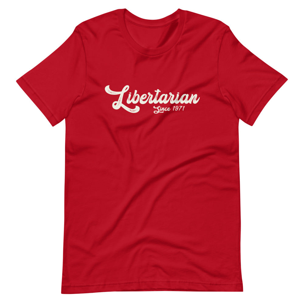 Libertarian 1971 Short-Sleeve Unisex T-Shirt