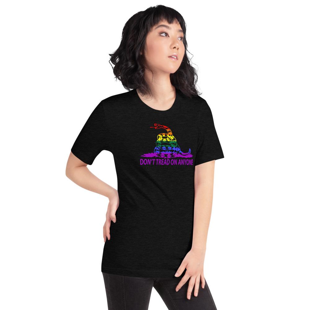 Don't Tread on Anyone LGBTQ Slim-Fit Unisex T-Shirt