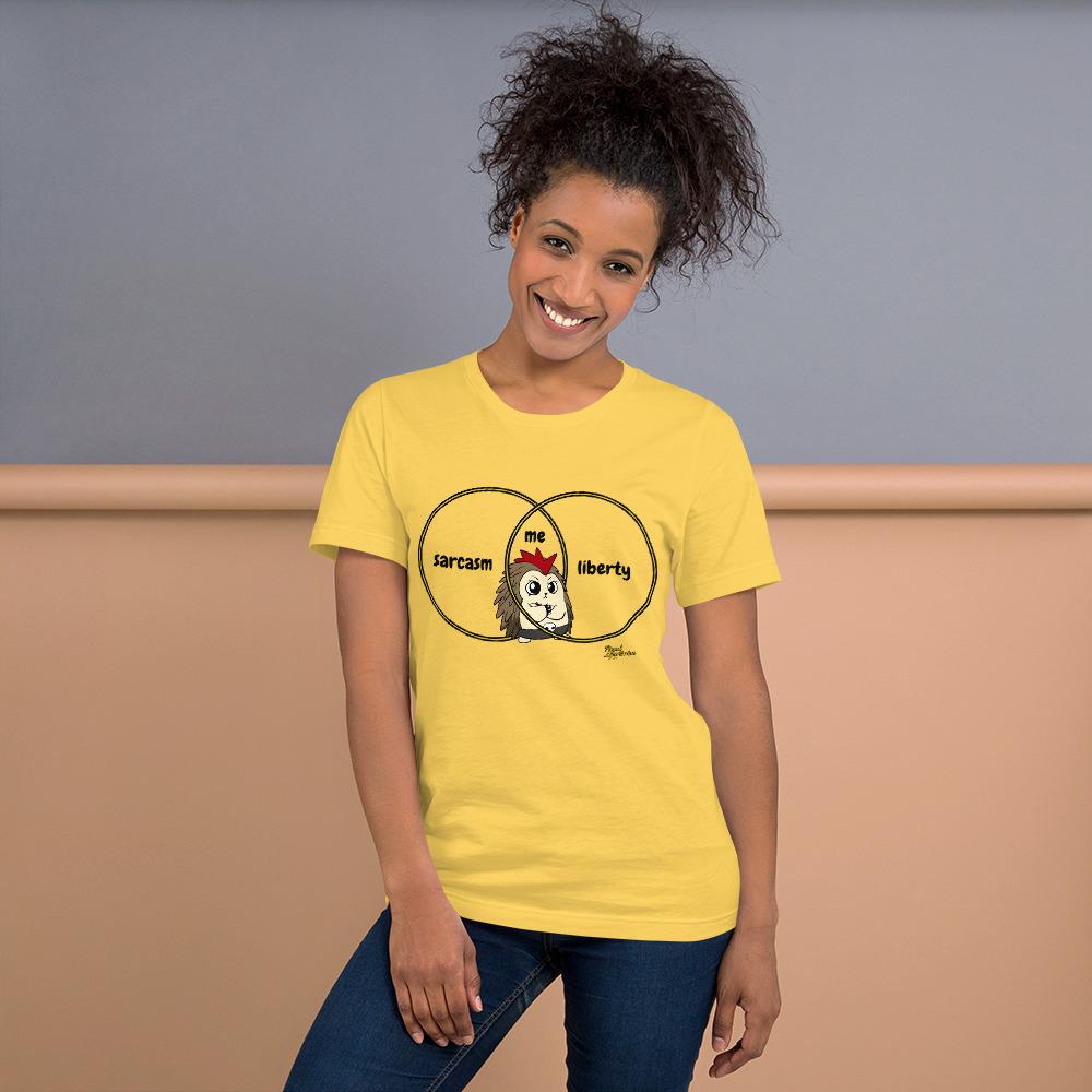 Sarcasm and Liberty Short-Sleeve Unisex T-Shirt