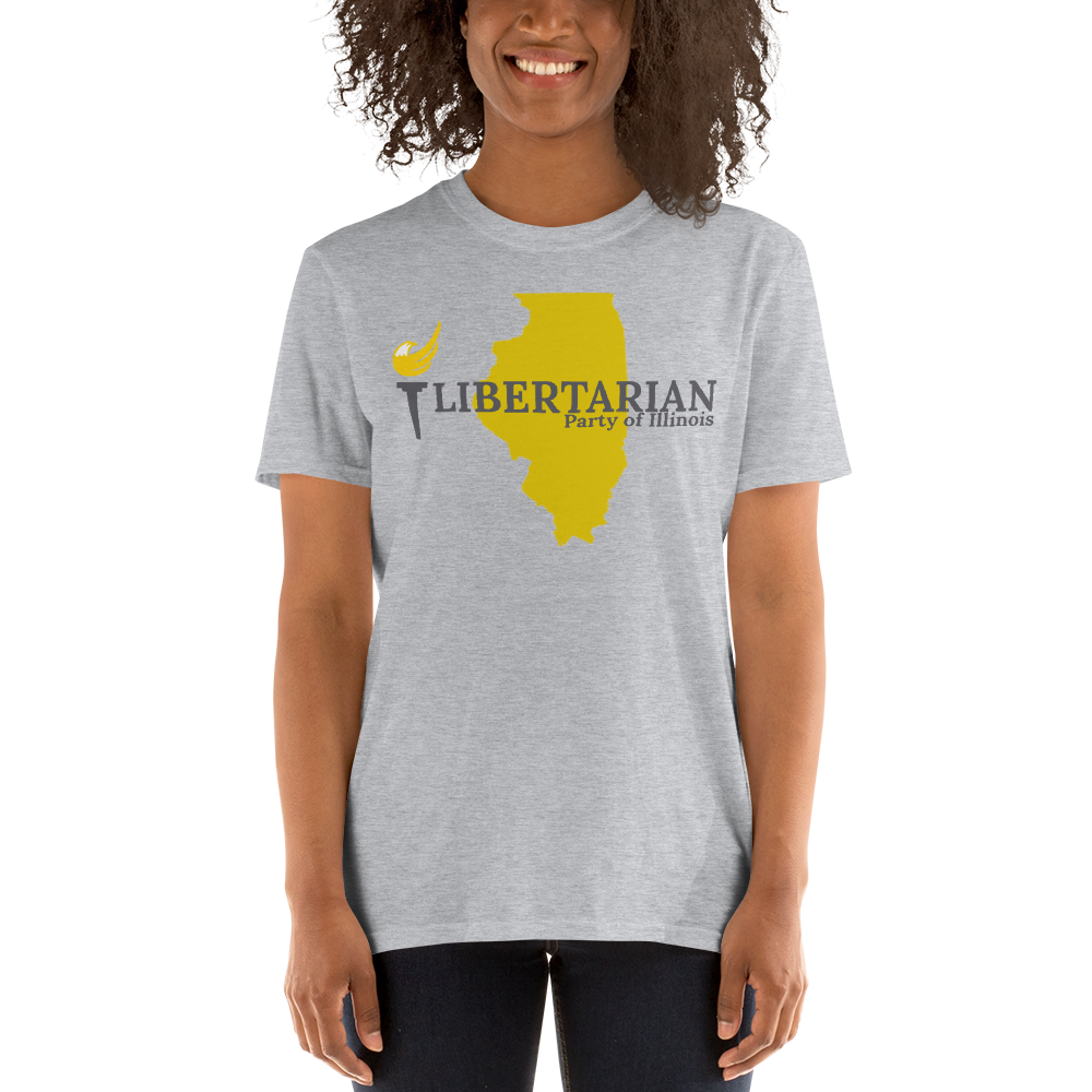 Libertarian Party of Illinois Short-Sleeve Unisex T-Shirt