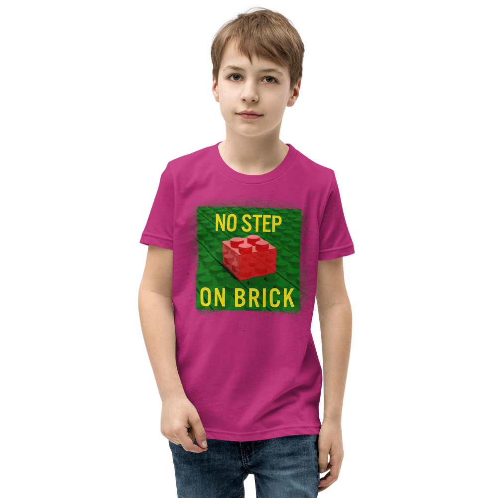 No Step on Brick (Don't Tread) Youth Short Sleeve T-Shirt
