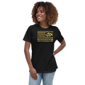 AnarchoChristian No King But Christ Christian Flag Women's Relaxed T-Shirt