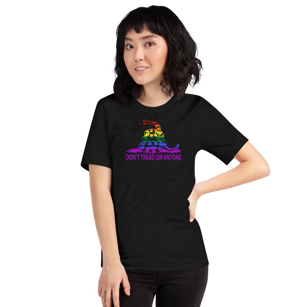 Don't Tread on Anyone LGBTQ Slim-Fit Unisex T-Shirt