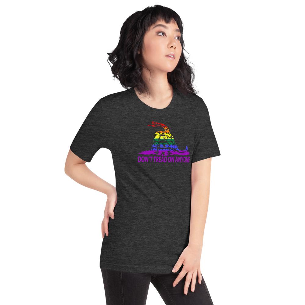 Don't Tread on Anyone LGBTQ Slim-Fit Unisex T-Shirt
