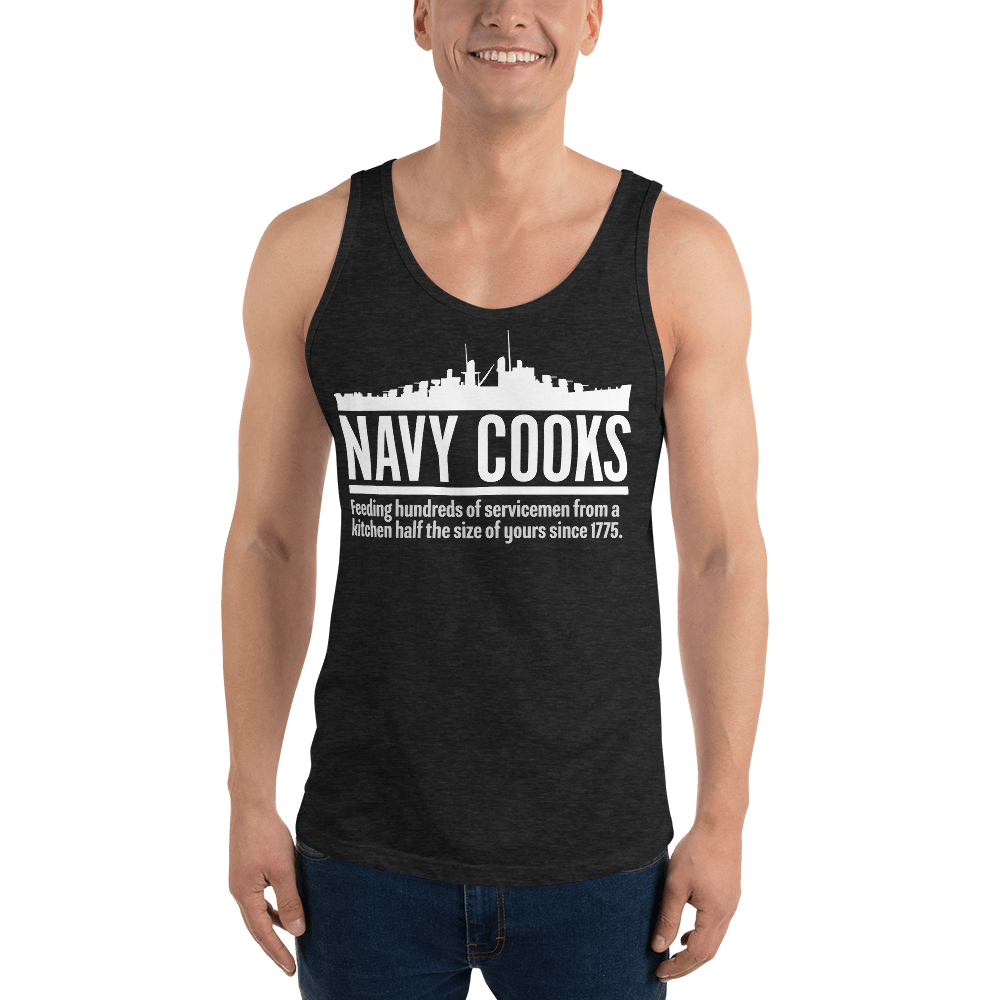 Navy Cooks Unisex Tank Top
