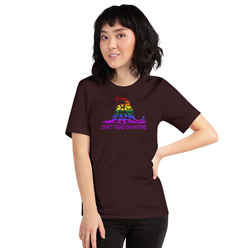 Don't Tread on Anyone LGBTQ Slim-Fit Unisex T-Shirt
