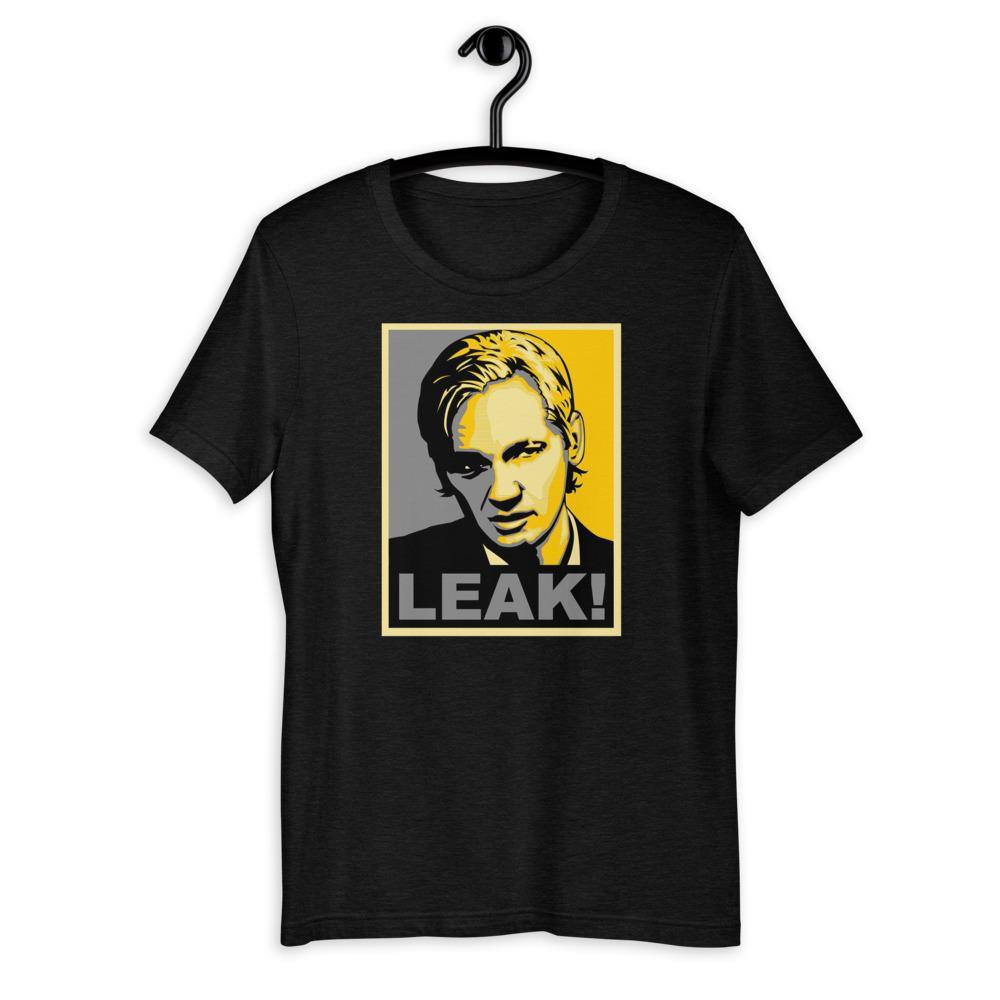 Assange Leak Short-Sleeve Unisex T-Shirt
