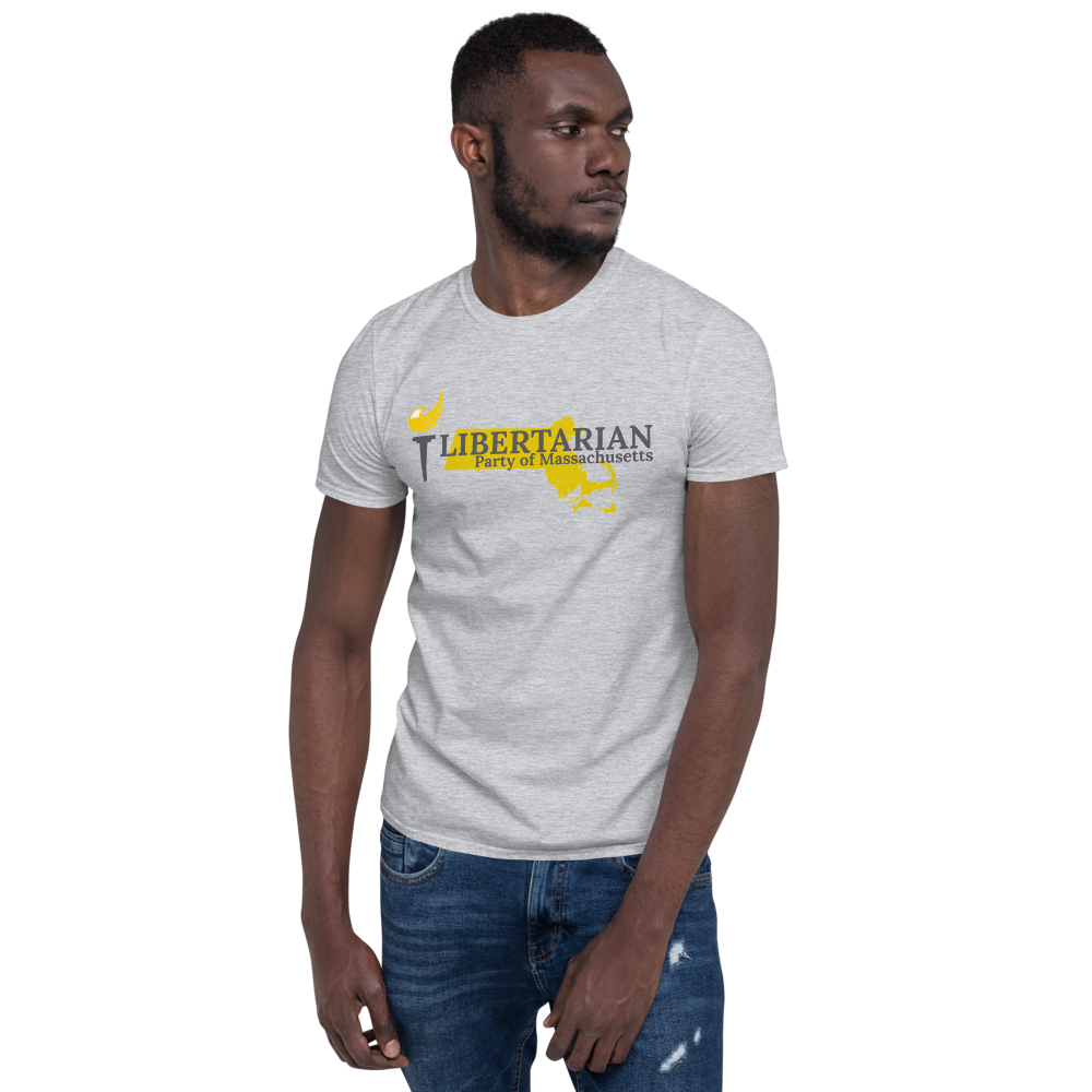 Libertarian Party of Massachusetts Short-Sleeve Unisex T-Shirt