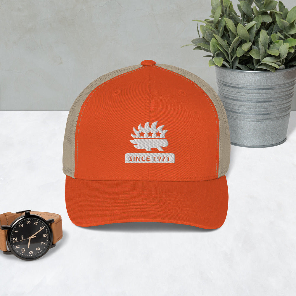Libertarian Porcupine (Since 1971) Trucker Cap
