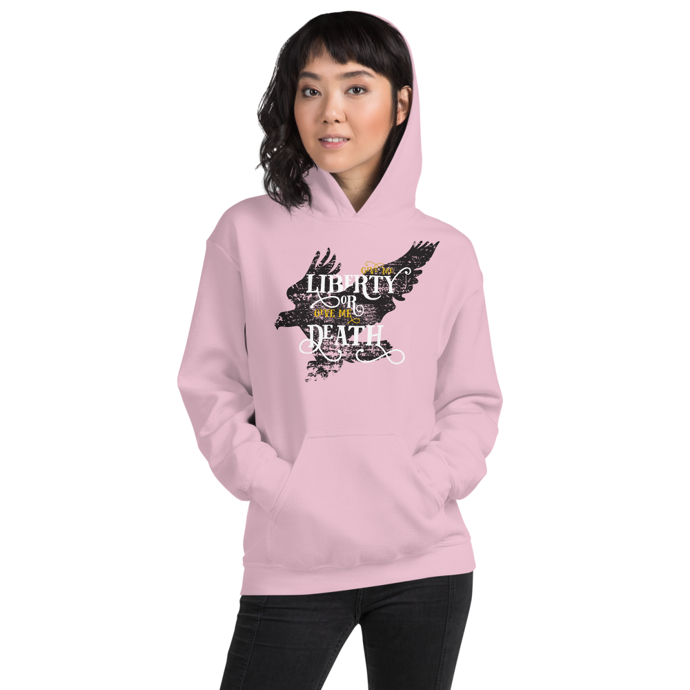 Proud Libertarian Give me Liberty or Give me Death Unisex Hoodie