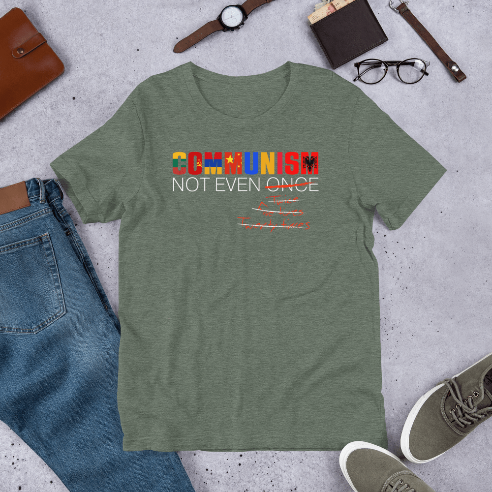 Communism - Not Even Once Short-Sleeve Unisex T-Shirt