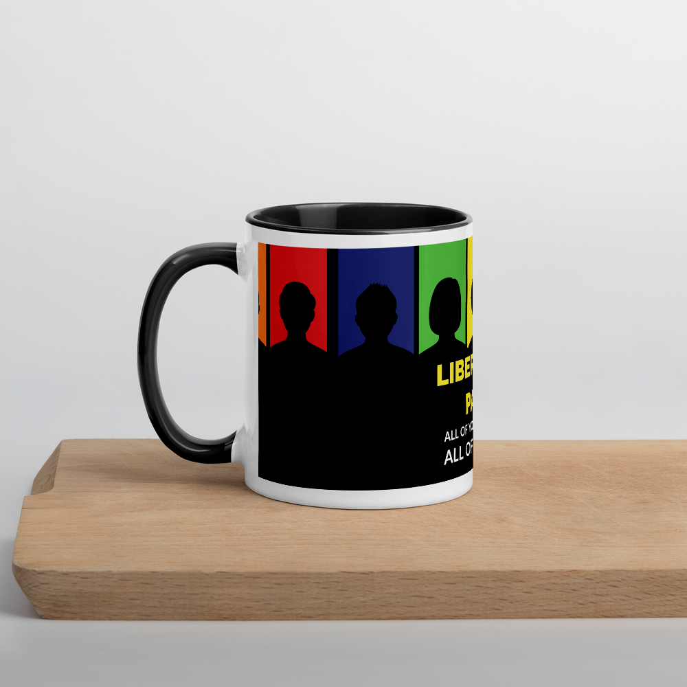 Libertarian Party -  All of your Freedoms All of the Time Mug with Color Inside