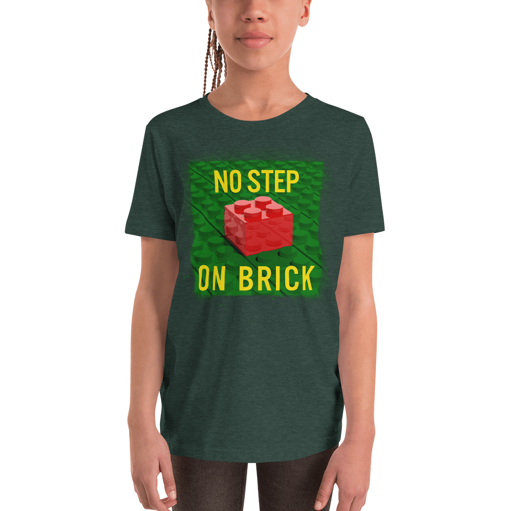 No Step on Brick (Don't Tread) Youth Short Sleeve T-Shirt