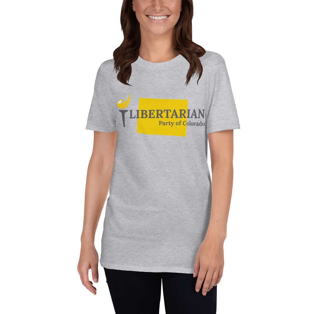 Libertarian Party of Colorado Short-Sleeve Unisex T-Shirt