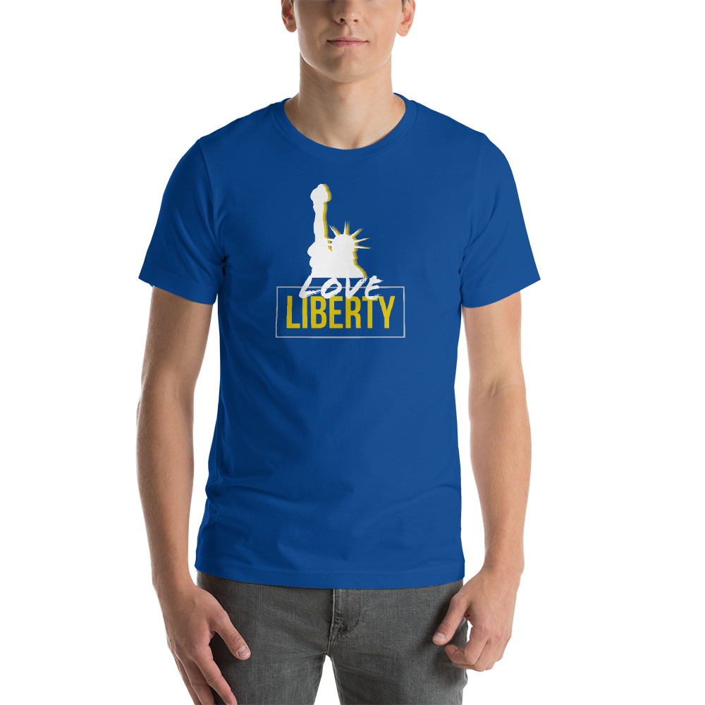 Love Liberty Short-Sleeve Unisex T-Shirt