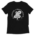Snake Skull Proud Libertarian Short sleeve t-shirt
