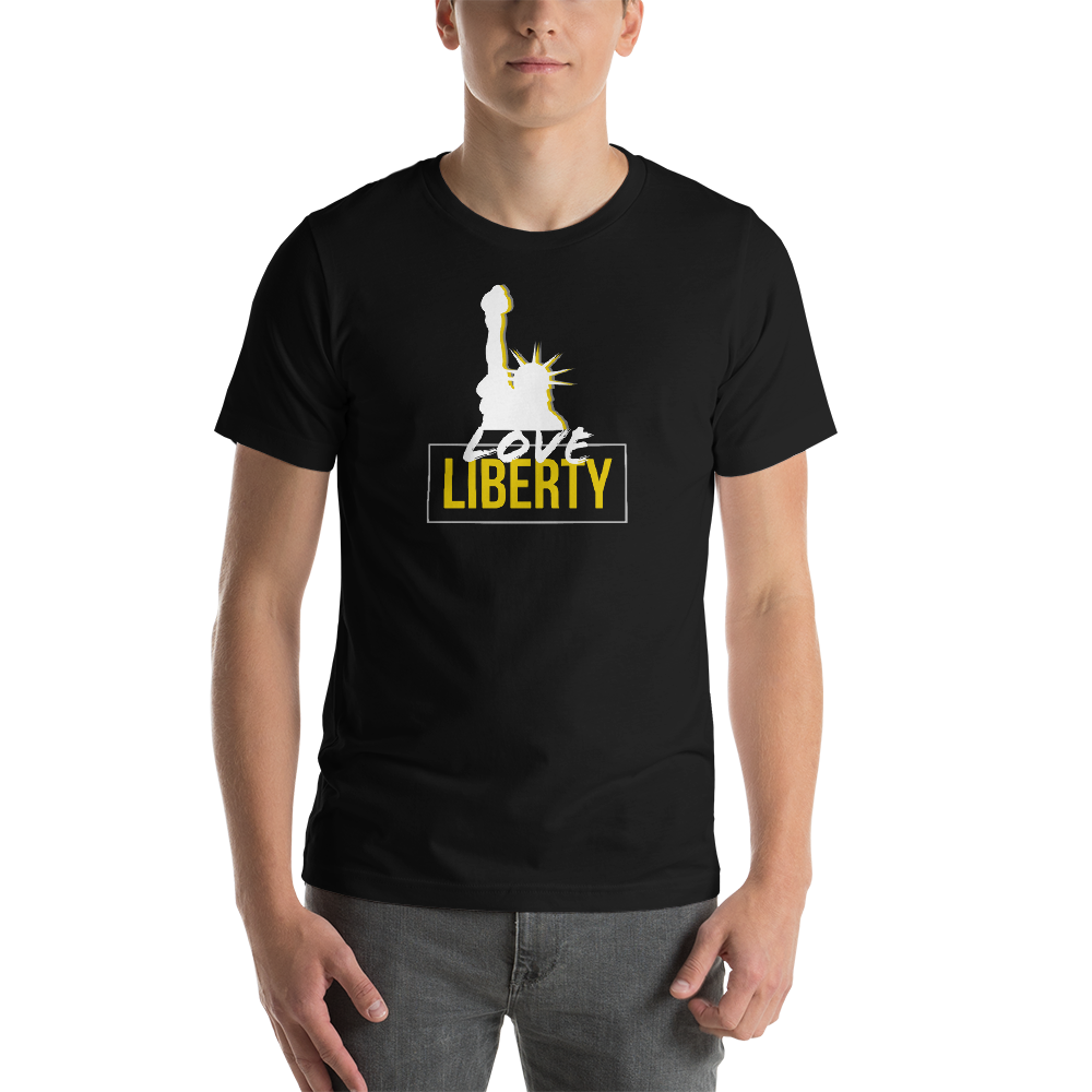 Love Liberty Short-Sleeve Unisex T-Shirt