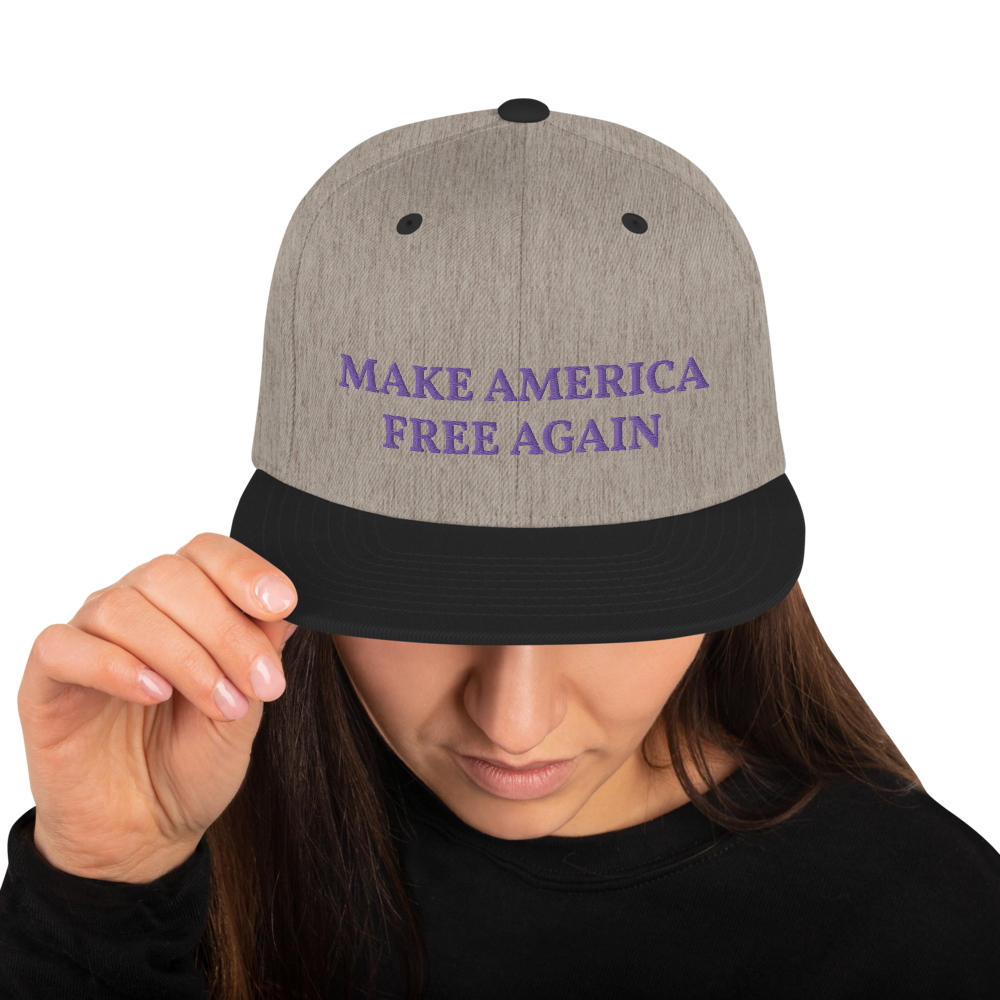 Make America Free Again Snapback Hat