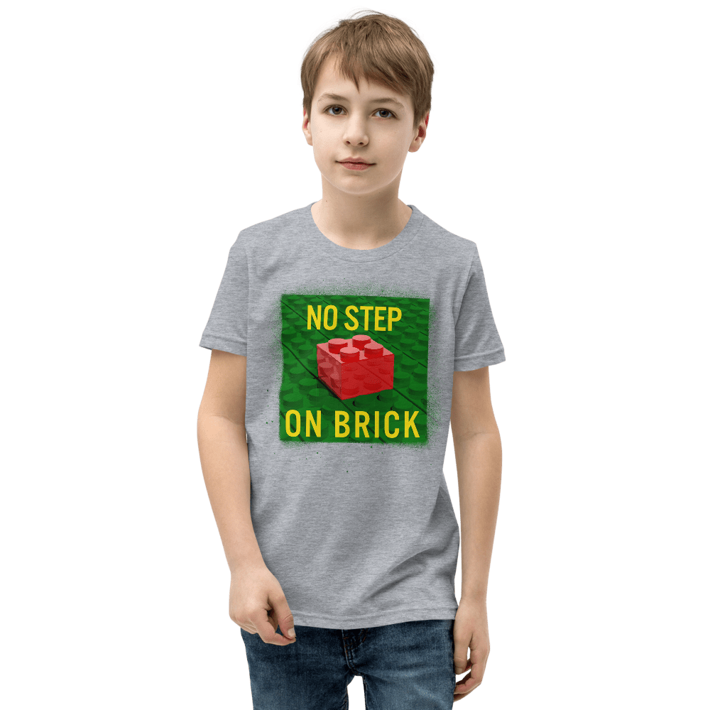 No Step on Brick (Don't Tread) Youth Short Sleeve T-Shirt