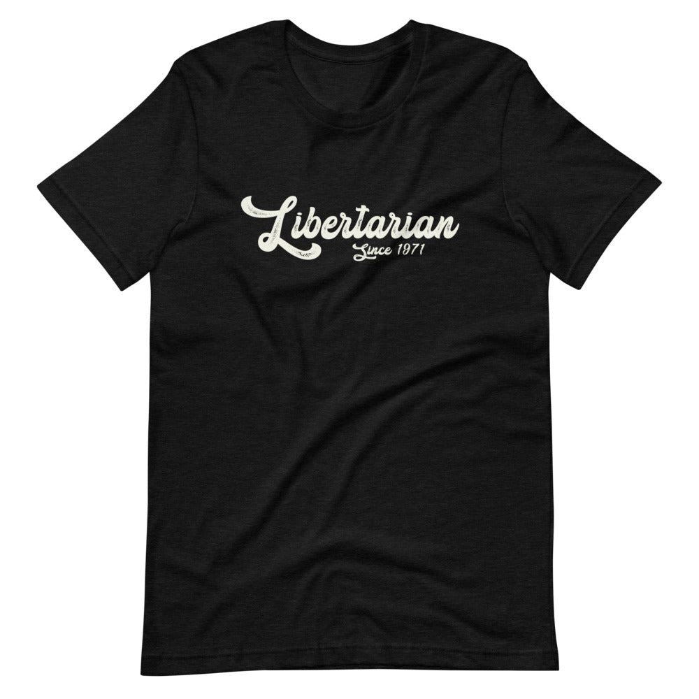 Libertarian 1971 Short-Sleeve Unisex T-Shirt