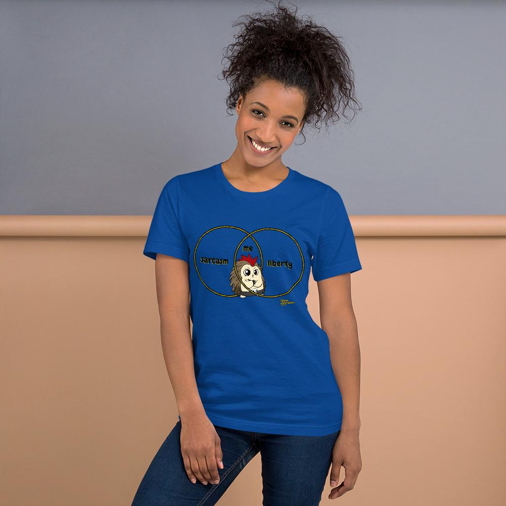 Sarcasm and Liberty Short-Sleeve Unisex T-Shirt