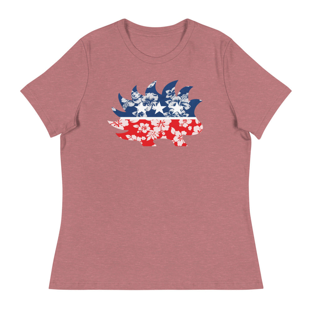 Hawaiian Porcupine Women's Relaxed T-Shirt