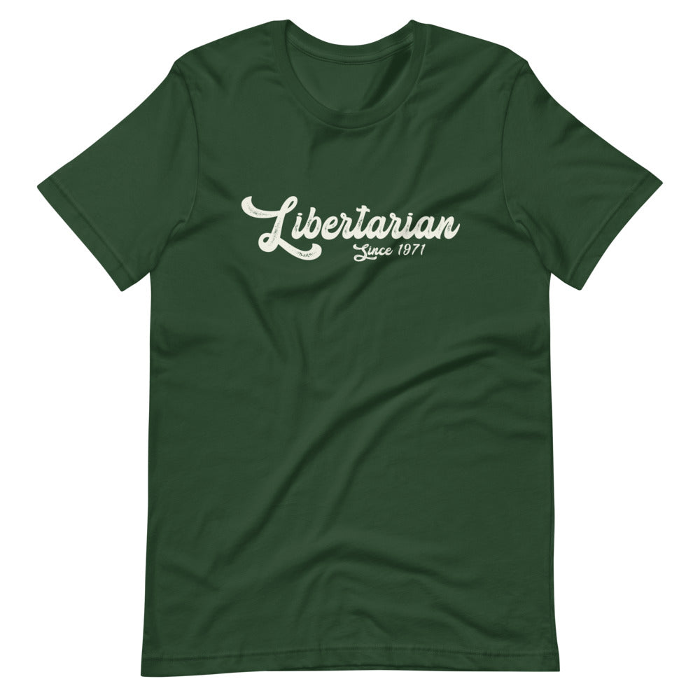 Libertarian 1971 Short-Sleeve Unisex T-Shirt