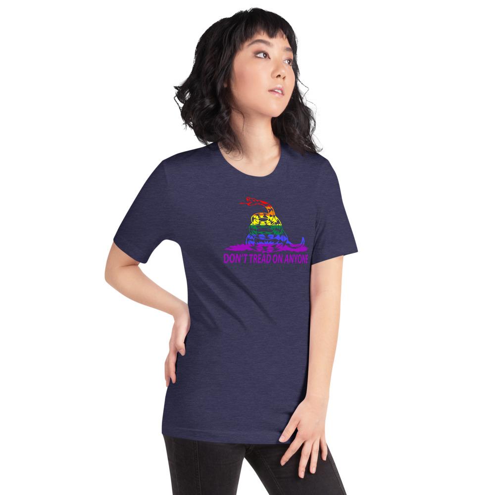 Don't Tread on Anyone LGBTQ Slim-Fit Unisex T-Shirt
