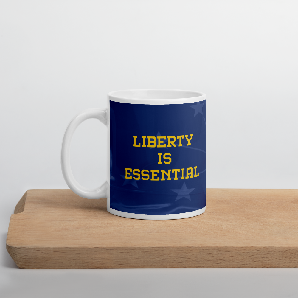 Rainwater for Indiana - Liberty is Essential Mug