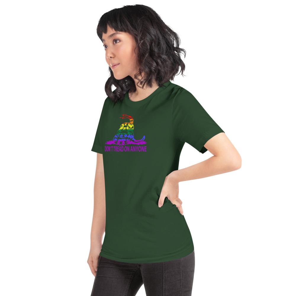Don't Tread on Anyone LGBTQ Slim-Fit Unisex T-Shirt