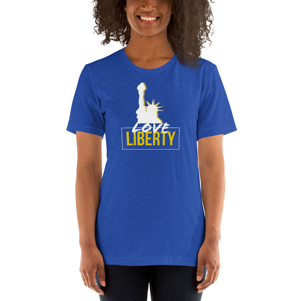 Love Liberty Short-Sleeve Unisex T-Shirt